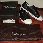 Men’s COLE HAAN Black AIR MERCURY OXFORD SNEAKERS Size 9.5 *NEW IN BOX* NR