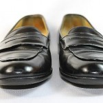 Cole Haan Penny Loafers Size 9 M Black Leather Made in Italy