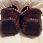 COLE HAAN MEN’S FASHION SNEAKER, SIZE 10.5, CHESNUT BROWN/WHITE STITCHING, NIKE