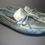 Cole Haan Air Grant Teal Green Leather Moccasin Driving Shoes C10553 Size 10 M