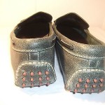 Cole Haan Air Grant Teal Green Leather Moccasin Driving Shoes C10553 Size 10 M