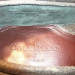 Cole Haan Air Grant Teal Green Leather Moccasin Driving Shoes C10553 Size 10 M