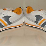 DIESEL Men’s Gunner On White/ Grey/ Orange Fashion Sneakers Shoes Size 13 New