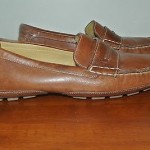AWESOME COLE HAAN COLLECTION  ITALY TAN LEATHER LOAFERS SZ 10.5M