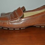 AWESOME COLE HAAN COLLECTION  ITALY TAN LEATHER LOAFERS SZ 10.5M