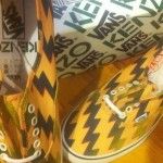 Kenzo x Vans Orange Lightning Sneaker (Rare) Size 44 /10.5 US Visvim Givenchy