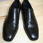 Men’s Cole Haan Nike Air Black Leather Loafers Shoes 9.5 M