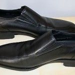 Men’s Cole Haan Nike Air Black Leather Loafers Shoes 9.5 M