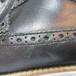 Cole Haan Lunargrand Lunarlon Lunar Longwing Wingtip Black Leather 10