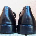 Hugo Boss Mens Dress Shoes Size 10M Black Leather Casual Comfort Slip On Loafers