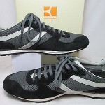 Hugo Boss ‘Orlet’  Black/Gray Casual Sneakers US 7M/40