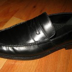 Cole Haan 410072 Men’s BLACK LEATHER Penny Loafers Size 9.5 M  EUC