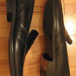 Cole Haan 410072 Men’s BLACK LEATHER Penny Loafers Size 9.5 M  EUC