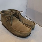 Clarks Originals Wallabee Wallabees Sand Suede Shoes Ankle Boots Mens Size 11