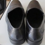 Men’s Cole Haan Nike Air soft black leather casual loafers slip ons sz 9M