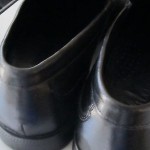 Men’s Cole Haan Nike Air soft black leather casual loafers slip ons sz 9M