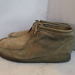 Clarks Originals Wallabee Wallabees Sand Suede Shoes Ankle Boots Mens Size 11