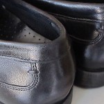 Men’s Cole Haan Nike Air soft black leather casual loafers slip ons sz 9M