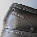 Men’s Cole Haan Nike Air soft black leather casual loafers slip ons sz 9M