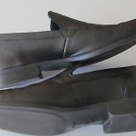 Men’s Cole Haan Nike Air soft black leather casual loafers slip ons sz 9M