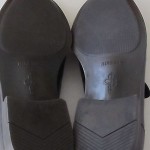 Men’s Cole Haan Nike Air soft black leather casual loafers slip ons sz 9M