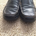 Men’s Cole Haan Black Leather Hudson Venetian Loafer in size 11