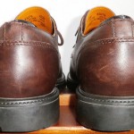 Mens Size 9 M Timberland Waterproof Brown Leather Casual Oxfords Shoes Lace Up