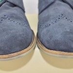 Diesel Men’s ‘Batuck Ikadua’ Total Blue Suede w/ Green Laces Oxford Size 10.5 M