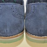 Diesel Men’s ‘Batuck Ikadua’ Total Blue Suede w/ Green Laces Oxford Size 10.5 M
