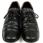 COLE HAAN COMFORT Black LEATHER Lace Up Oxford Sneaker Style Shoes MENS 9.5 M