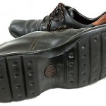COLE HAAN COMFORT Black LEATHER Lace Up Oxford Sneaker Style Shoes MENS 9.5 M