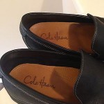 Men’s Cole Haan Nike Air Loafers Shoes 9.5 M Black Driving Moccasins