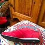 Cole Haan Sporting Air Obori Red Suede Mens Size 10 Athletic Shoe NIB