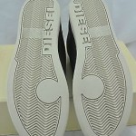 Diesel ‘Hi-Culture’ Men’s Olive Green Leather High Top Size 8 EU 40.5