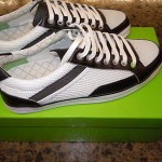 NEW IN BOX – HUGO BOSS MESH  “APACHE SF” SNEAKER – BLACK – $ 99.00
