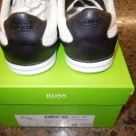 NEW IN BOX – HUGO BOSS MESH  “APACHE SF” SNEAKER – BLACK – $ 99.00