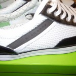 NEW IN BOX – HUGO BOSS MESH  “APACHE SF” SNEAKER – BLACK – $ 99.00