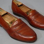 COLE HAAN BRAGANO Penny Loafers Slip On Shoes 10.5 M, Made in Italy
