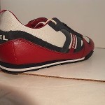 Diesel Gunner Vaporous Gray/Biking Shoes Men’s Size 11