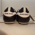 Diesel Gunner Black/Coffee Bean Shoes Men’s Size 7.5