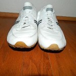 DIESEL Men’s BARNER White Lace Up Leather Fashion Sneakers Shoes US 10 EU 43