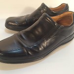 COLE HAAN SLIP-ON LOAFERS MEN’S BLACK NIKE-AIR SIZE 8.5M