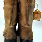 $395 NEW Diesel Brown Suede “78 Sins” Boots Eu 41 US 7.5