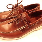 Men’s Cole Haan Brown Leather Boat Shoes 10 Medium