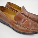 COLE HAAN NIKE AIR Men’s Brown Leather Venetian Moc Loafers Shoes C08093 SIZE 10