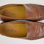 COLE HAAN NIKE AIR Men’s Brown Leather Venetian Moc Loafers Shoes C08093 SIZE 10