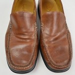 COLE HAAN NIKE AIR Men’s Brown Leather Venetian Moc Loafers Shoes C08093 SIZE 10