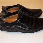 Men’s COLE HAAN Nike Air  Leather Loafers Shoes Size 10 M Black