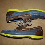NEW Men’s COLE HAAN Air Yacht Club Boat II Shoes, Ocean Suede/Tan – Size 10.5