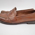 COLE HAAN Men’s Brown Leather Pinch Penny Venetian Loafers SIZE 12M